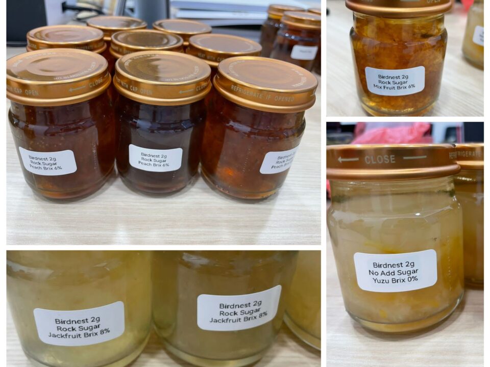 OEM Glass Bottling: customised bird nest drinks